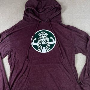 Ever hottie Starbucks hoodie size L